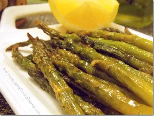 asperges rôtis au four