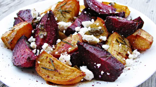 betteraves à la friteuse à air (betteraves à l'air fryer)