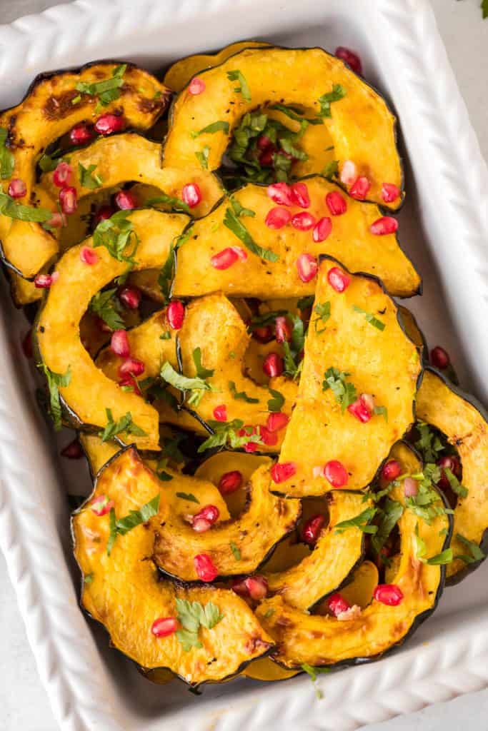 Courge au airfryer, croustillante et dorée
