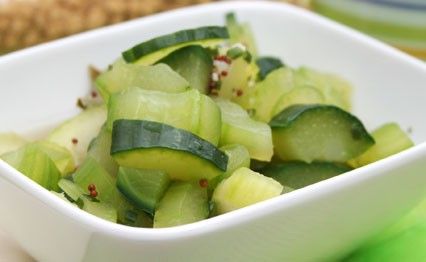 courgettes à la vapeur