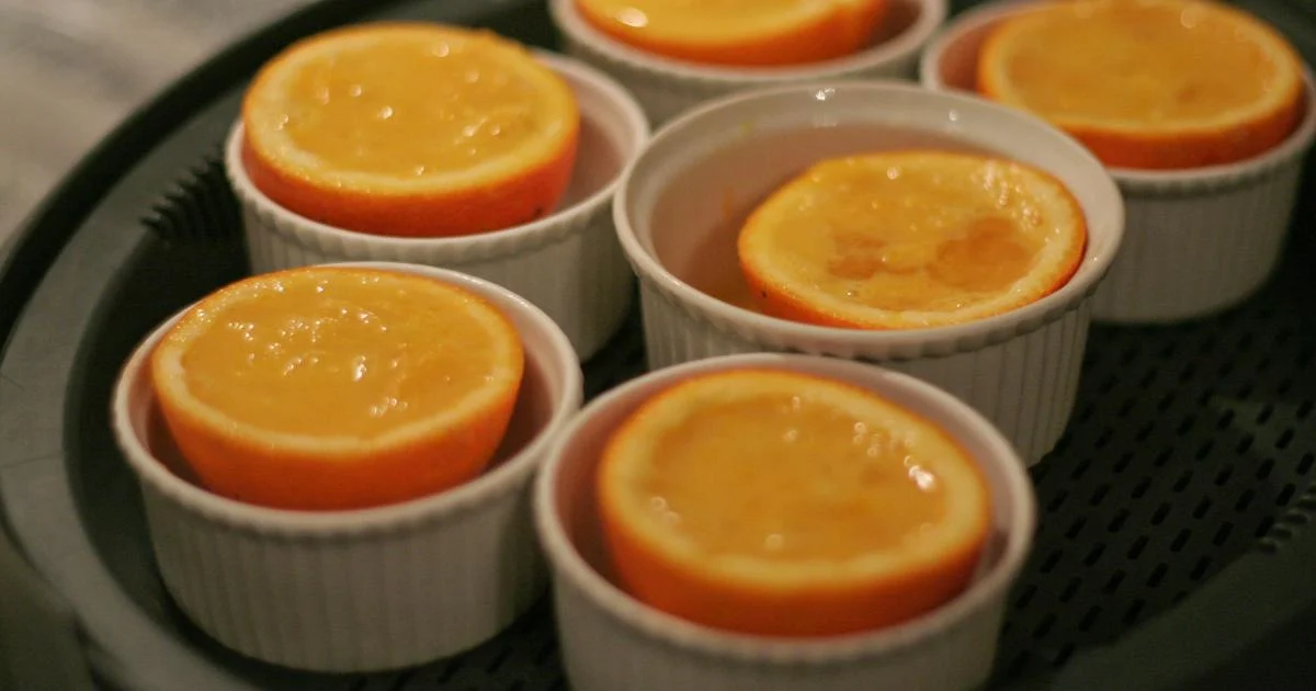 orange cuisson vapeur