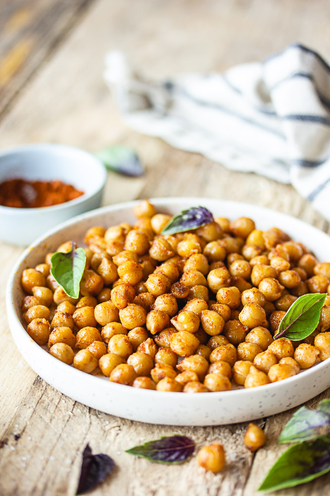pois chiche à la poêle