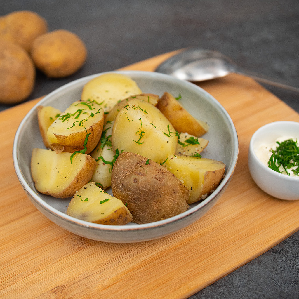 pommes de terres à l'eau, patates à la casserole