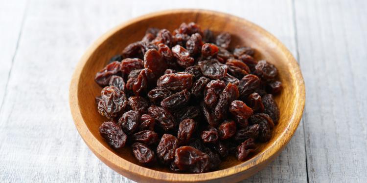 Raisins séchés à l'air fryer, croquants et intenses