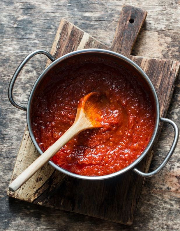 sauce tomate à la casserole