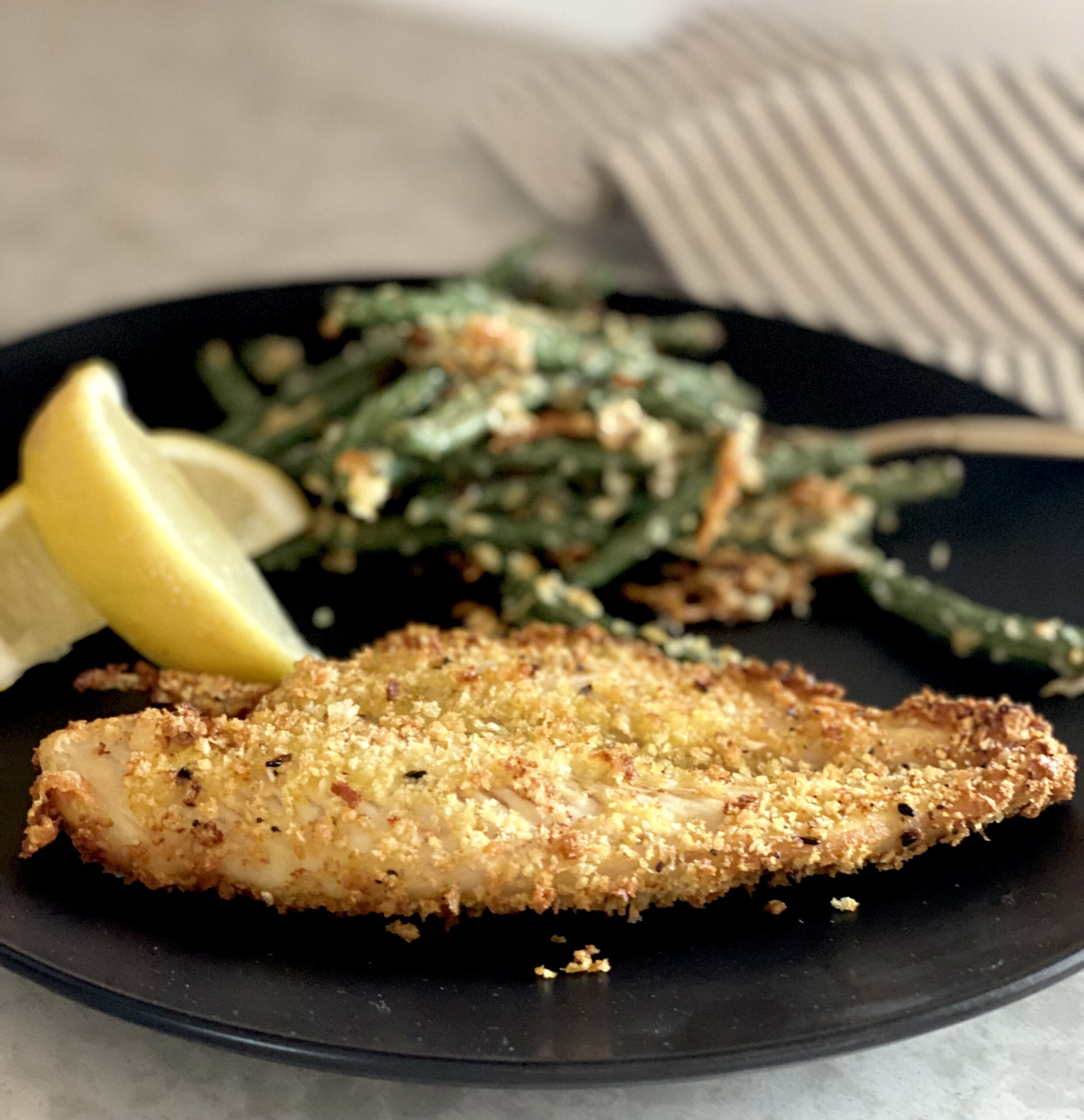 Sole au airfryer, croustillante et légère