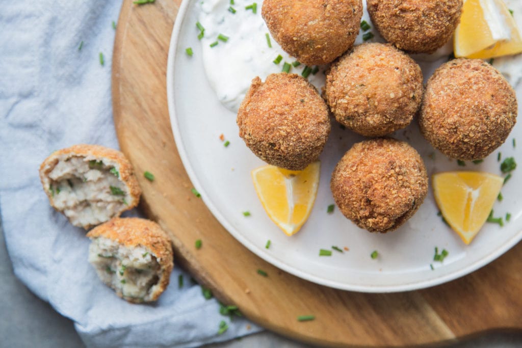 croquettes de thon à l'air fryer